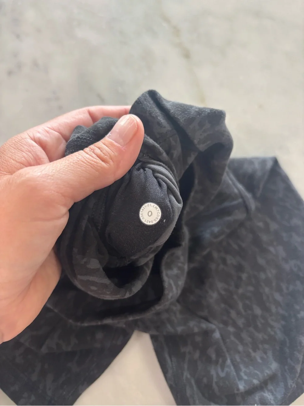 lululemon athletica High-Rise Black Camo Bike Shorts